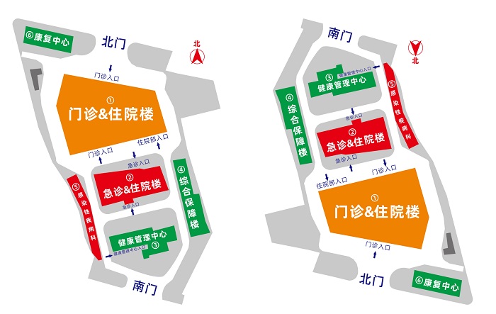 合肥市第一人民医院内部区位