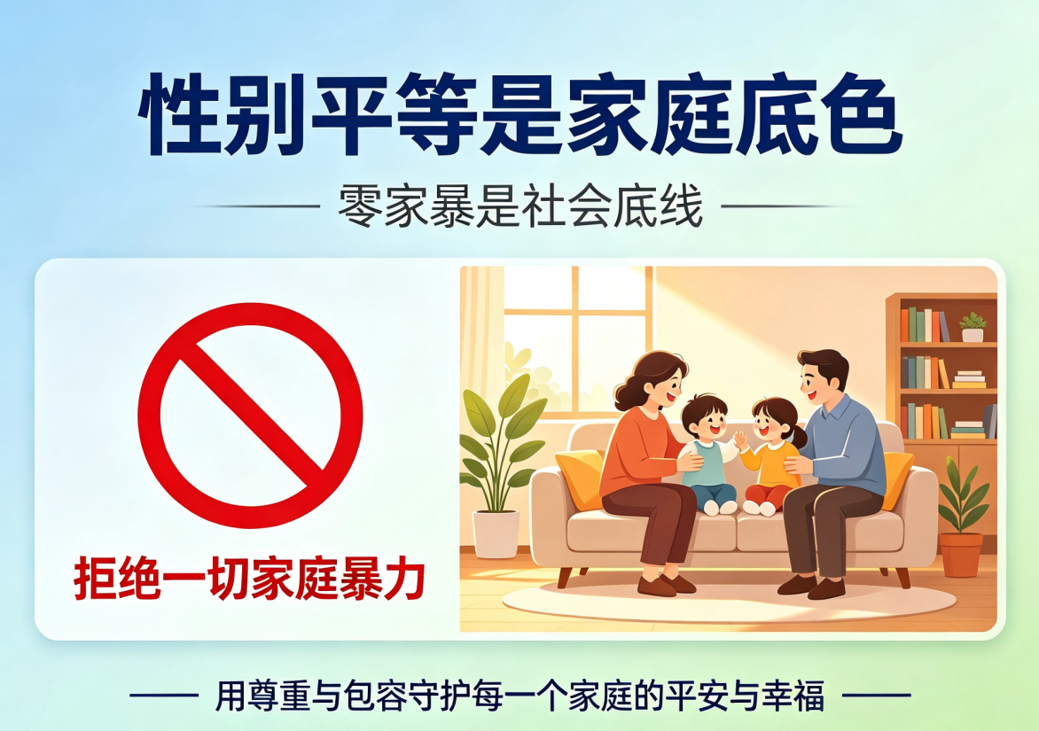 拒绝家庭暴力